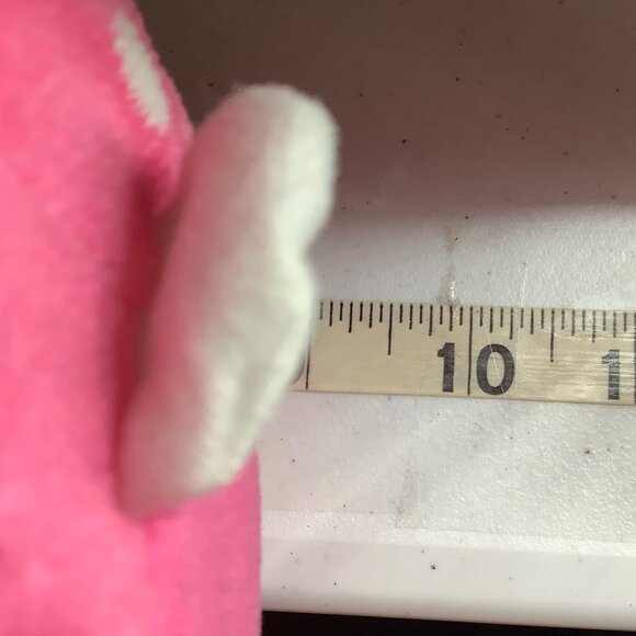 Ty Hello Kitty Plush 2012 Sanrio Pink & White Polka Dots Stuffed Animal 9” - Picture 5 of 5